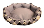 Mink Tufted Euro Cuddler Bed For Dogs & Cats