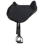Mustang English Soft Ride Bareback Saddle, Black