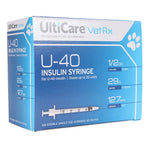 UltiCare U-40 Insulin Syringes, 29ga x ½", Box of 100 ct
